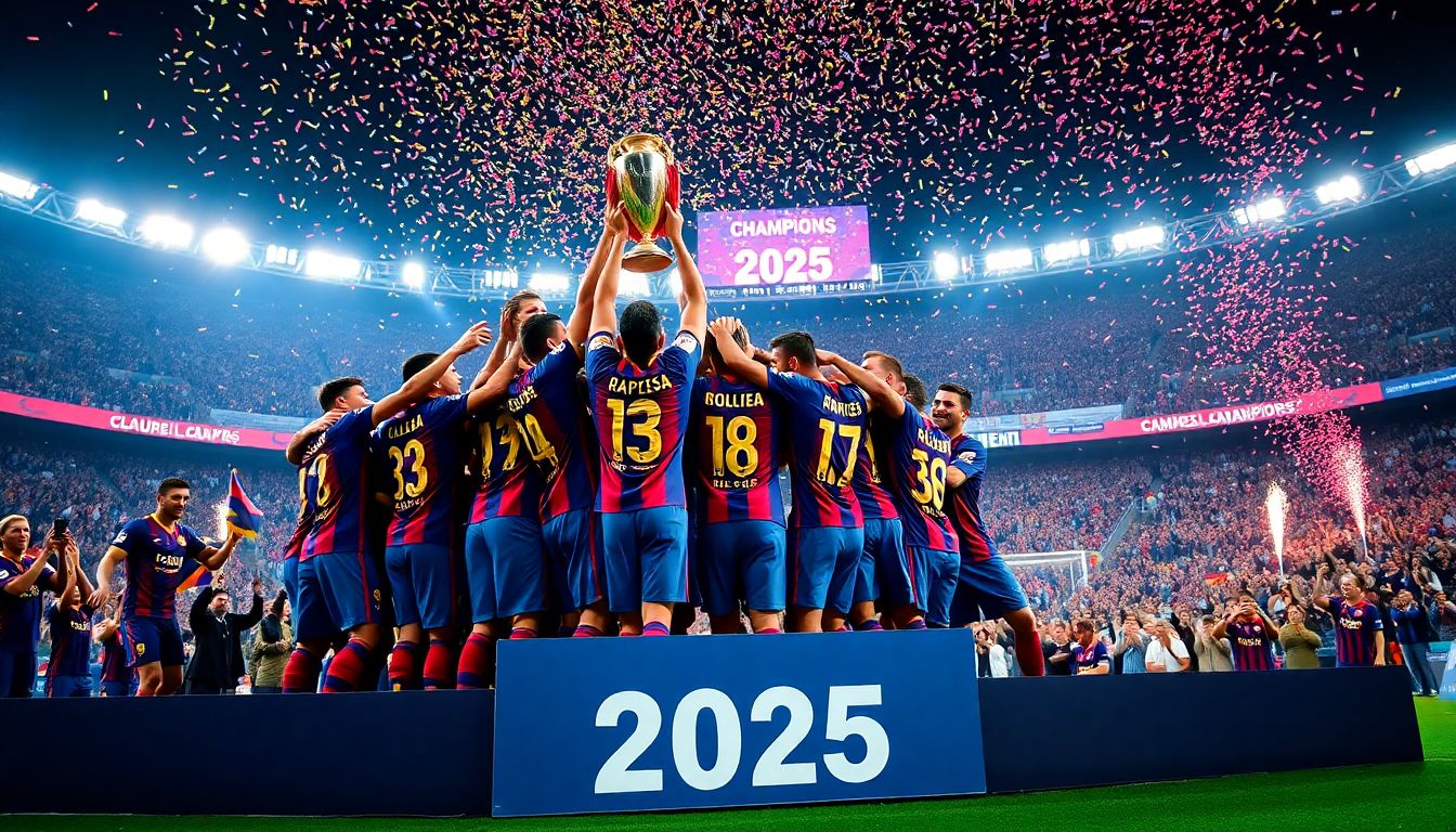 FC Barcelona Wins La Liga Again in 2025